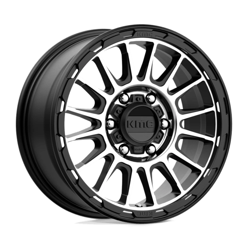 KMC | KM542 IMPACT | 16.0x8.00 | 6X139.7 | 0 | SATIN BLACK MACHINED