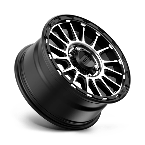 KMC | KM542 IMPACT | 16.0x8.00 | 6X139.7 | 0 | SATIN BLACK MACHINED