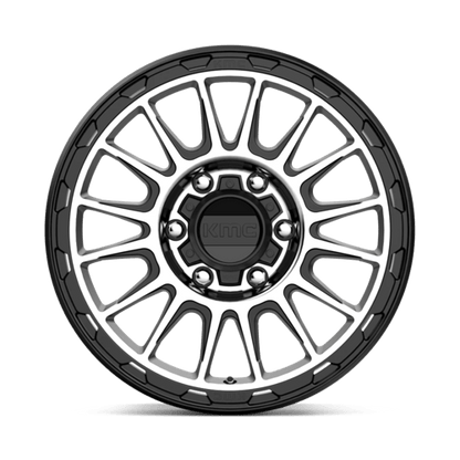 KMC | KM542 IMPACT | 16.0x8.00 | 6X139.7 | 0 | SATIN BLACK MACHINED