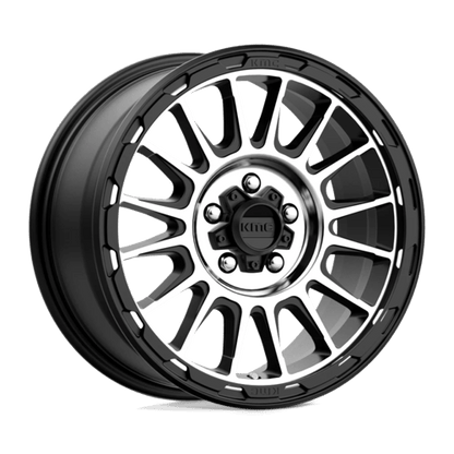 KMC | KM542 IMPACT | 17.0x8.00 | 5X114.3 | 35 | SATIN BLACK MACHINED
