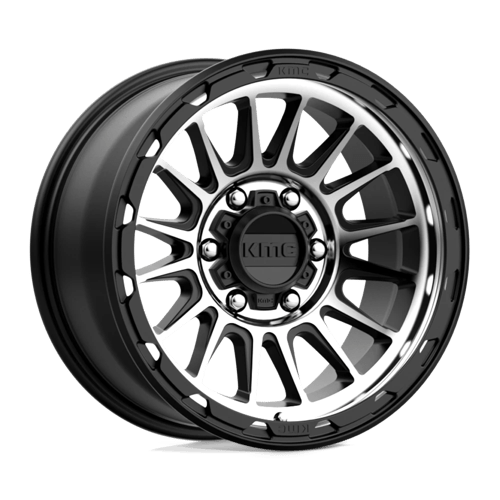 KMC | KM542 IMPACT | 17.0x8.50 | 6X139.7 | 0 | SATIN BLACK MACHINED