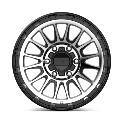 KMC | KM542 IMPACT | 17.0x8.50 | 6X139.7 | 0 | SATIN BLACK MACHINED