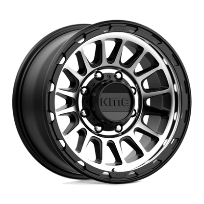 KMC | KM542 IMPACT | 17.0x8.50 | 8X180 | 0 | SATIN BLACK MACHINED