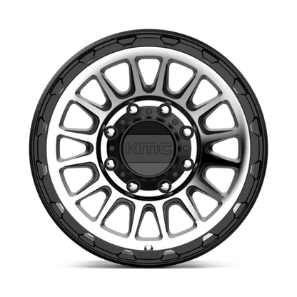 KMC | KM542 IMPACT | 17.0x8.50 | 8X165.1 | 0 | SATIN BLACK MACHINED