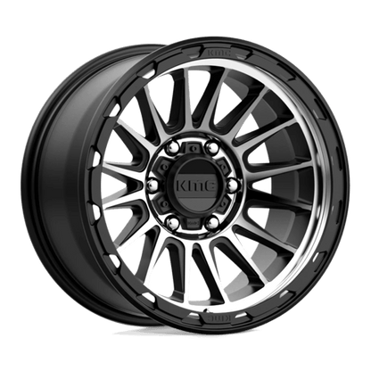 KMC | KM542 IMPACT | 17.0x9.00 | 6X139.7 | -12 | SATIN BLACK MACHINED