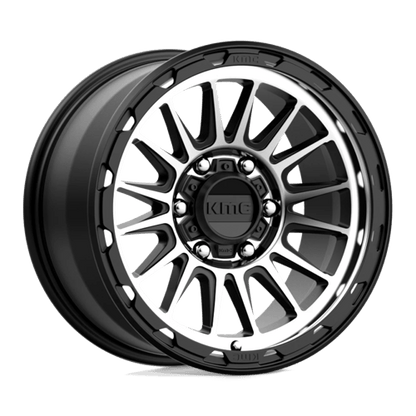 KMC | KM542 IMPACT | 17.0x9.00 | 6X139.7 | 18 | SATIN BLACK MACHINED