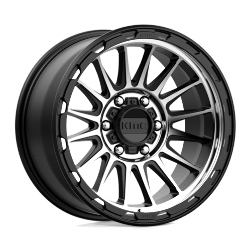 KMC | KM542 IMPACT | 18.0x9.00 | 6X139.7 | 0 | SATIN BLACK MACHINED