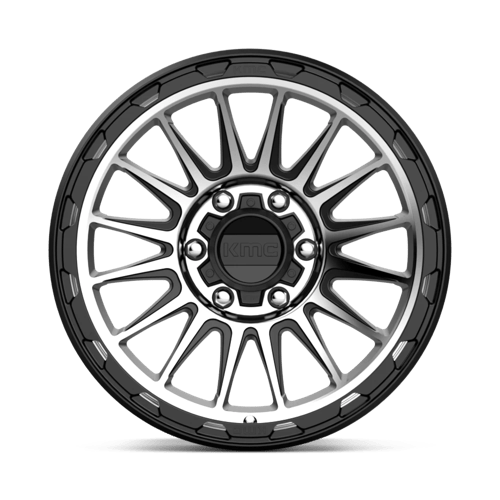 KMC | KM542 IMPACT | 18.0x9.00 | 6X139.7 | 0 | SATIN BLACK MACHINED