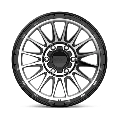 KMC | KM542 IMPACT | 18.0x9.00 | 6X139.7 | 0 | SATIN BLACK MACHINED