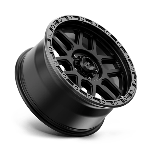 KMC | KM544 MESA | 18.0x9.00 | 5X150 | 25 | SATIN BLACK W/ GLOSS BLACK LIP