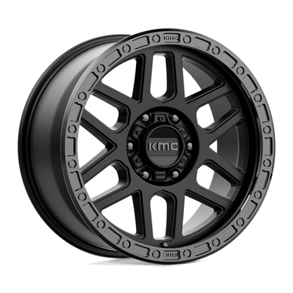 KMC | KM544 MESA | 17.0x9.00 | 6X135 | 18 | SATIN BLACK W/ GLOSS BLACK LIP