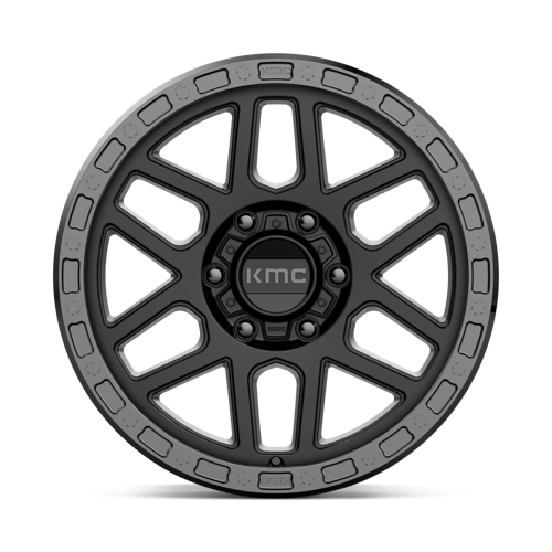 KMC | KM544 MESA | 18.0x9.00 | 6X139.7 | 18 | SATIN BLACK W/ GLOSS BLACK LIP