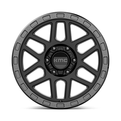 KMC | KM544 MESA | 18.0x9.00 | 6X139.7 | 18 | SATIN BLACK W/ GLOSS BLACK LIP
