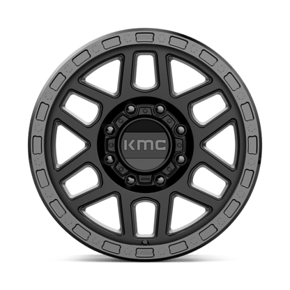 KMC | KM544 MESA | 18.0x9.00 | 8X170 | 18 | SATIN BLACK W/ GLOSS BLACK LIP