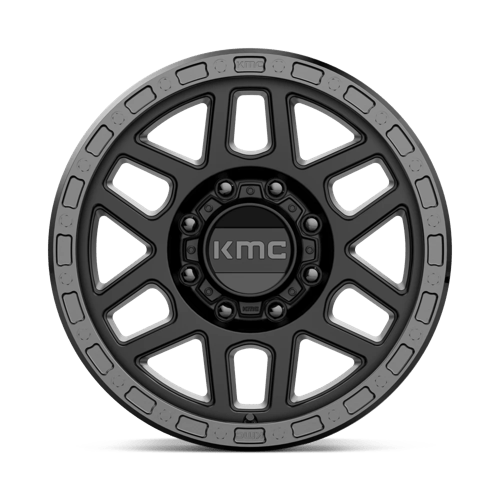 KMC | KM544 MESA | 18.0x9.00 | 8X165.1 | 18 | SATIN BLACK W/ GLOSS BLACK LIP