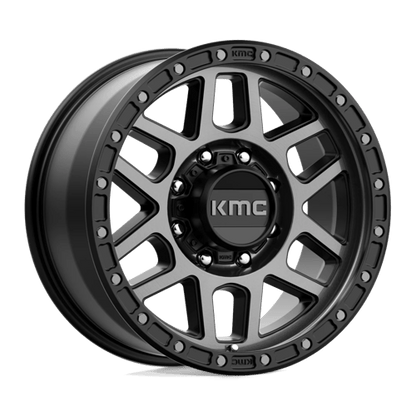 KMC | KM544 MESA | 18.0x9.00 | 8X170 | 18 | SATIN BLACK W/ GRAY TINT