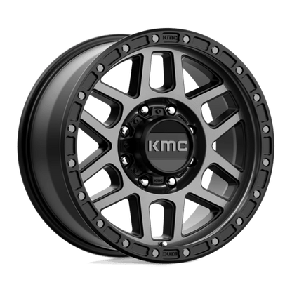 KMC | KM544 MESA | 18.0x9.00 | 8X180 | 18 | SATIN BLACK W/ GRAY TINT