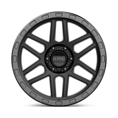 KMC | KM544 MESA | 20.0x9.00 | 6X139.7 | 0 | SATIN BLACK W/ GLOSS BLACK LIP