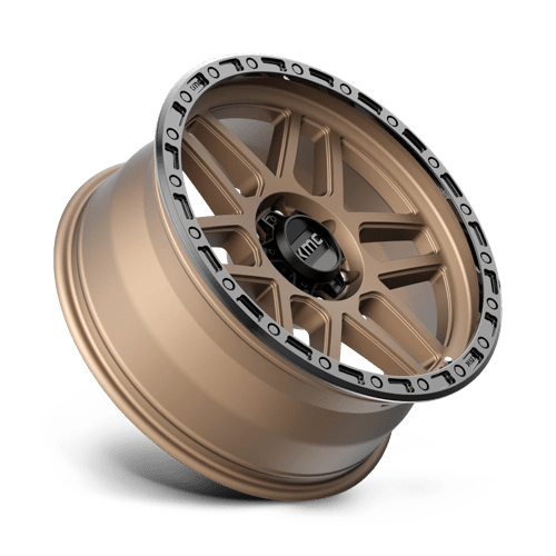KMC | KM544 MESA | 17.0x9.00 | 6X139.7 | -12 | MATTE BRONZE W/ BLACK LIP