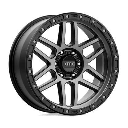 KMC | KM544 MESA | 17.0x8.50 | 6X135 | 0 | SATIN BLACK W/ GRAY TINT