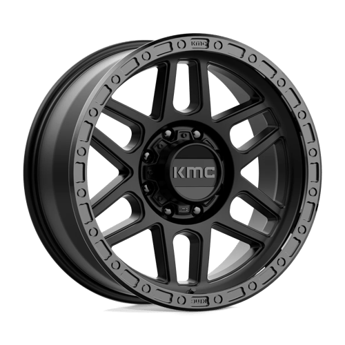 KMC | KM544 MESA | 20.0x9.00 | 8X180 | 0 | SATIN BLACK W/ GLOSS BLACK LIP