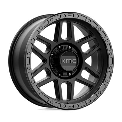 KMC | KM544 MESA | 20.0x9.00 | 8X180 | 0 | SATIN BLACK W/ GLOSS BLACK LIP