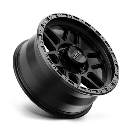 KMC | KM544 MESA | 20.0x9.00 | 8X170 | 0 | SATIN BLACK W/ GLOSS BLACK LIP