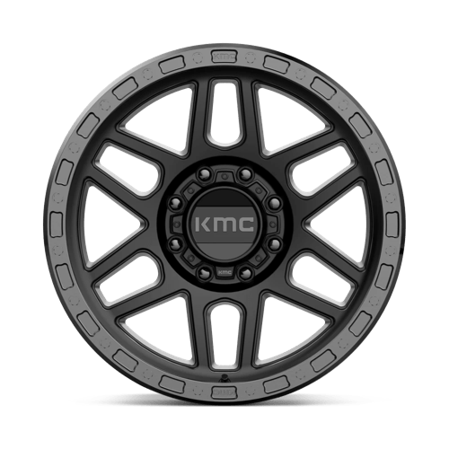 KMC | KM544 MESA | 20.0x9.00 | 8X170 | 0 | SATIN BLACK W/ GLOSS BLACK LIP
