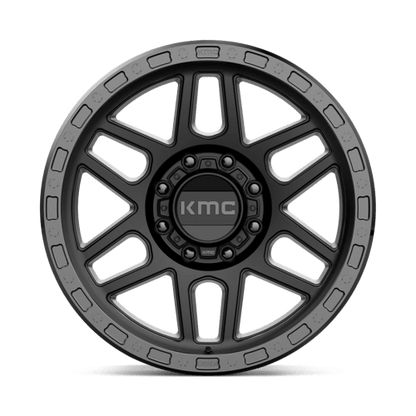 KMC | KM544 MESA | 20.0x9.00 | 8X170 | 0 | SATIN BLACK W/ GLOSS BLACK LIP