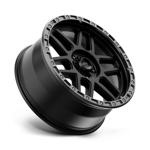 KMC | KM544 MESA | 17.0x9.00 | 5X127 | 18 | SATIN BLACK W/ GLOSS BLACK LIP