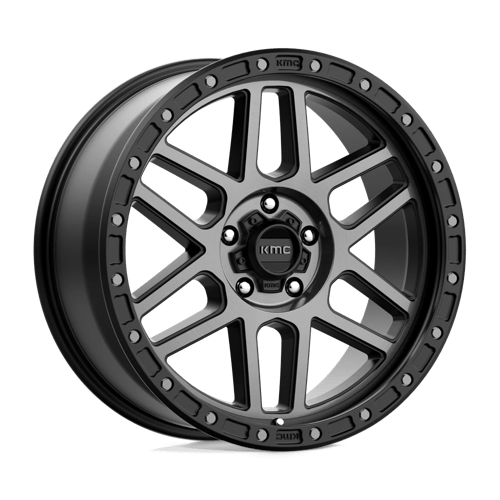 KMC | KM544 MESA | 17.0x9.00 | 5X127 | 18 | SATIN BLACK W/ GRAY TINT
