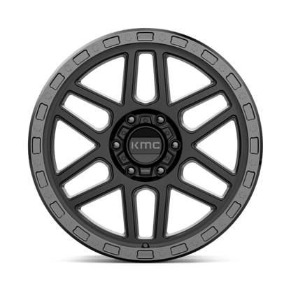 KMC | KM544 MESA | 17.0x9.00 | 6X139.7 | 18 | SATIN BLACK W/ GLOSS BLACK LIP