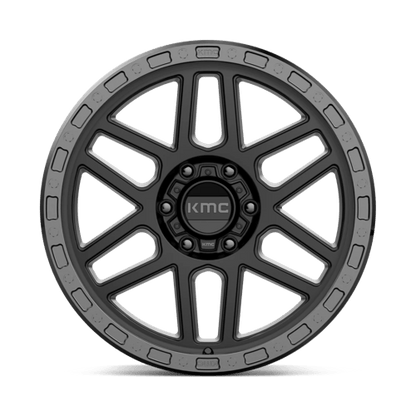 KMC | KM544 MESA | 17.0x9.00 | 6X114.3 | 18 | SATIN BLACK W/ GLOSS BLACK LIP