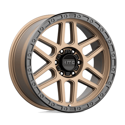 KMC | KM544 MESA | 17.0x9.00 | 6X114.3 | 18 | MATTE BRONZE W/ BLACK LIP