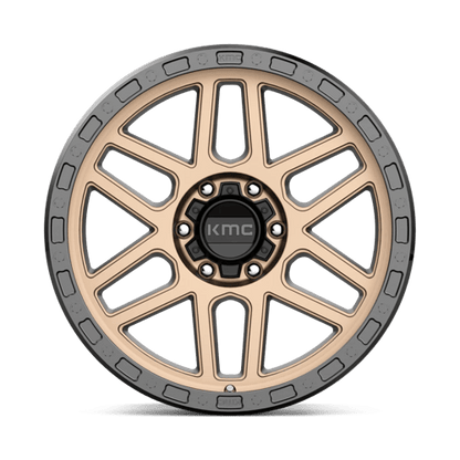 KMC | KM544 MESA | 17.0x9.00 | 6X139.7 | -12 | MATTE BRONZE W/ BLACK LIP