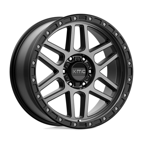 KMC | KM544 MESA | 17.0x9.00 | 6X114.3 | 18 | SATIN BLACK W/ GRAY TINT