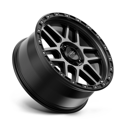 KMC | KM544 MESA | 17.0x9.00 | 6X114.3 | 18 | SATIN BLACK W/ GRAY TINT