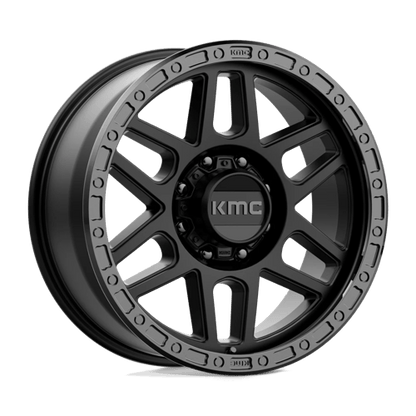 KMC | KM544 MESA | 20.0x9.00 | 8X180 | 18 | SATIN BLACK W/ GLOSS BLACK LIP