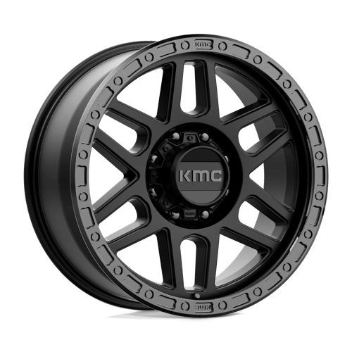 KMC | KM544 MESA | 20.0x9.00 | 8X170 | 18 | SATIN BLACK W/ GLOSS BLACK LIP