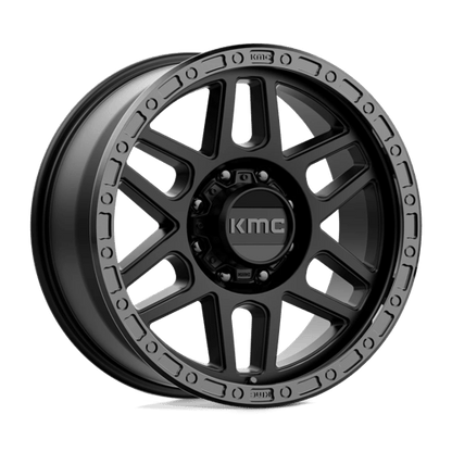 KMC | KM544 MESA | 20.0x9.00 | 8X170 | 18 | SATIN BLACK W/ GLOSS BLACK LIP