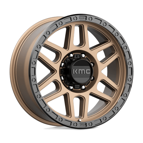 KMC | KM544 MESA | 17.0x9.00 | 8X165.1 | 18 | MATTE BRONZE W/ BLACK LIP