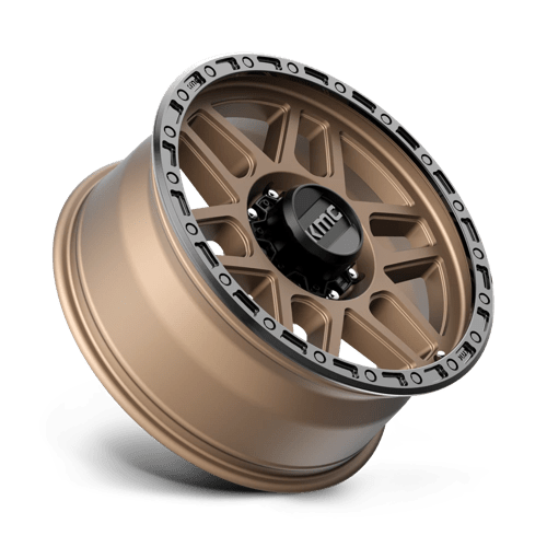 KMC | KM544 MESA | 17.0x9.00 | 8X165.1 | 18 | MATTE BRONZE W/ BLACK LIP