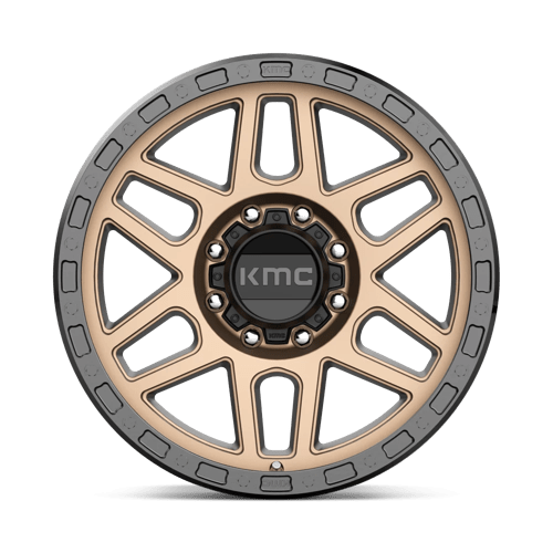 KMC | KM544 MESA | 17.0x9.00 | 8X165.1 | 18 | MATTE BRONZE W/ BLACK LIP