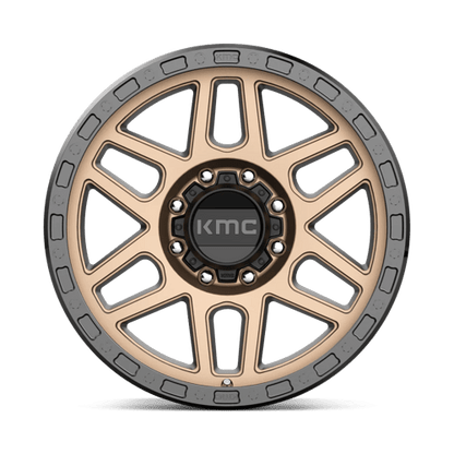 KMC | KM544 MESA | 17.0x9.00 | 8X165.1 | 18 | MATTE BRONZE W/ BLACK LIP