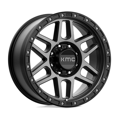 KMC | KM544 MESA | 20.0x9.00 | 8X180 | 18 | SATIN BLACK W/ GRAY TINT