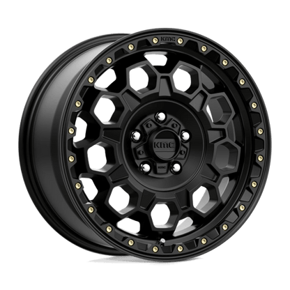 KMC | KM545 TREK | 17.0x8.00 | 5X108 | 38 | SATIN BLACK
