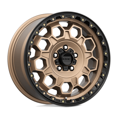 KMC | KM545 TREK | 17.0x9.00 | 5X127 | -12 | MATTE BRONZE W/ BLACK LIP