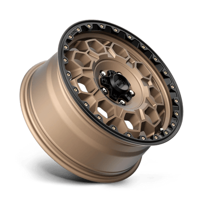 KMC | KM545 TREK | 17.0x8.00 | 5X114.3 | 35 | MATTE BRONZE W/ BLACK LIP