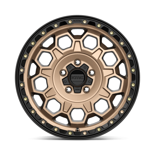 KMC | KM545 TREK | 17.0x9.00 | 6X139.7 | -12 | MATTE BRONZE W/ BLACK LIP