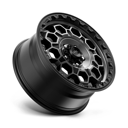 KMC | KM545 TREK | 17.0x8.00 | 6X139.7 | 20 | SATIN BLACK W/ GRAY TINT